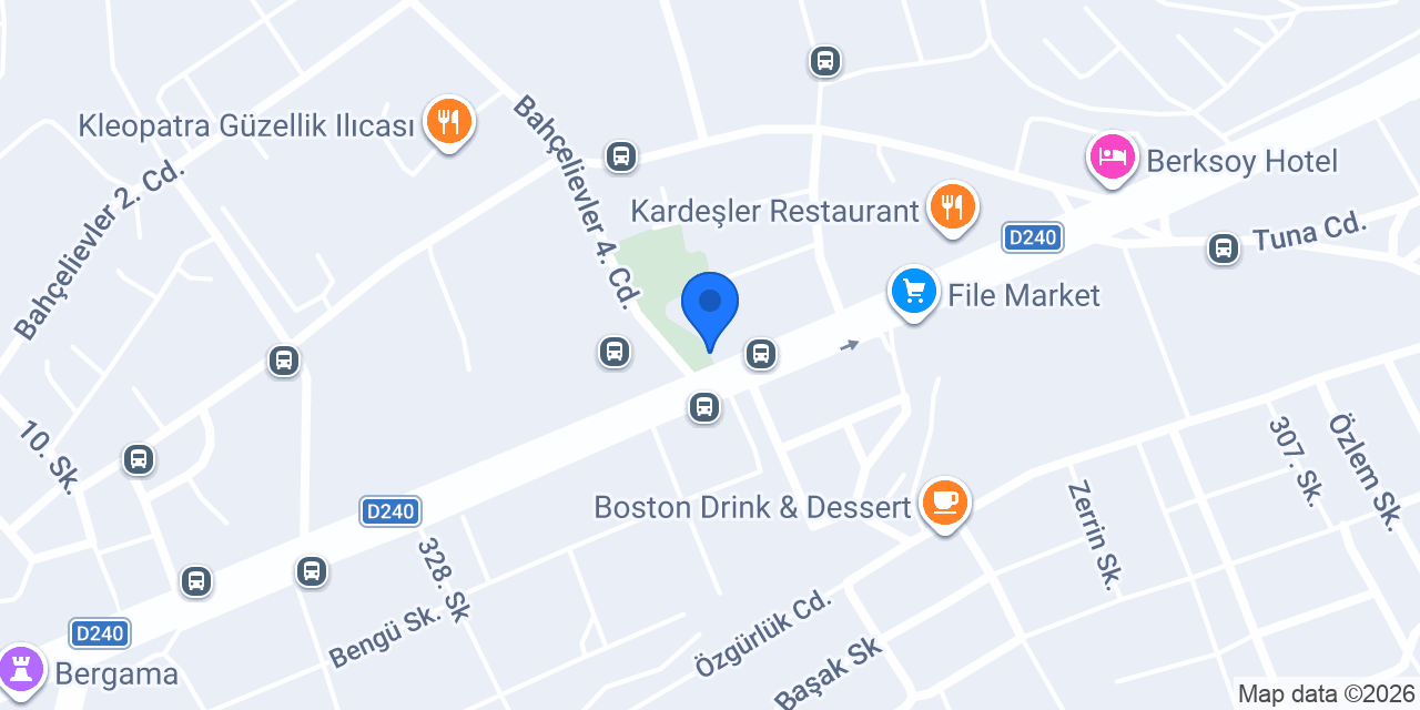Bergama Caravan Camping & Restaurant konumu