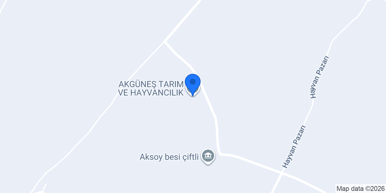 AKGÜNEŞ TARIM VE HAYVANCILIK konumu