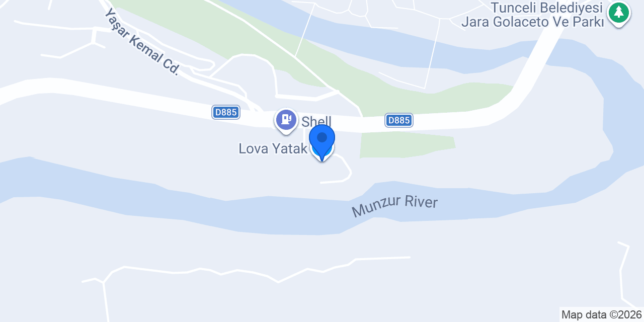 Lova Yatak konumu