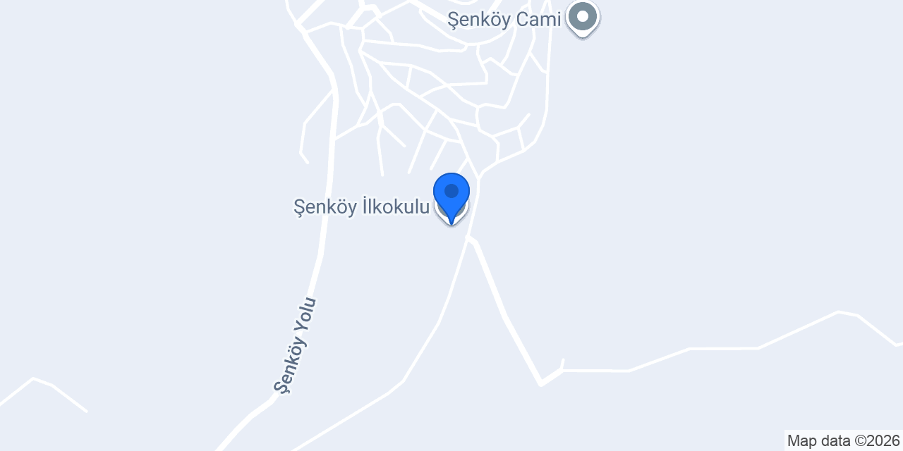 Şenköy İlkokulu konumu