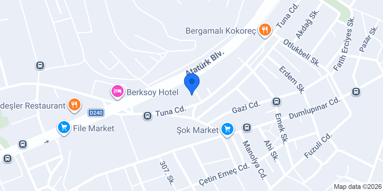 Atlas Kırtasiye konumu