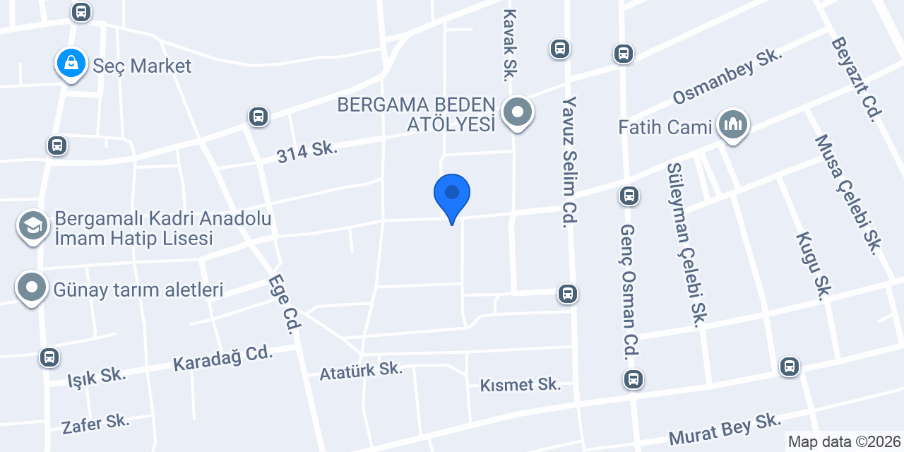Selanik Kafe konumu
