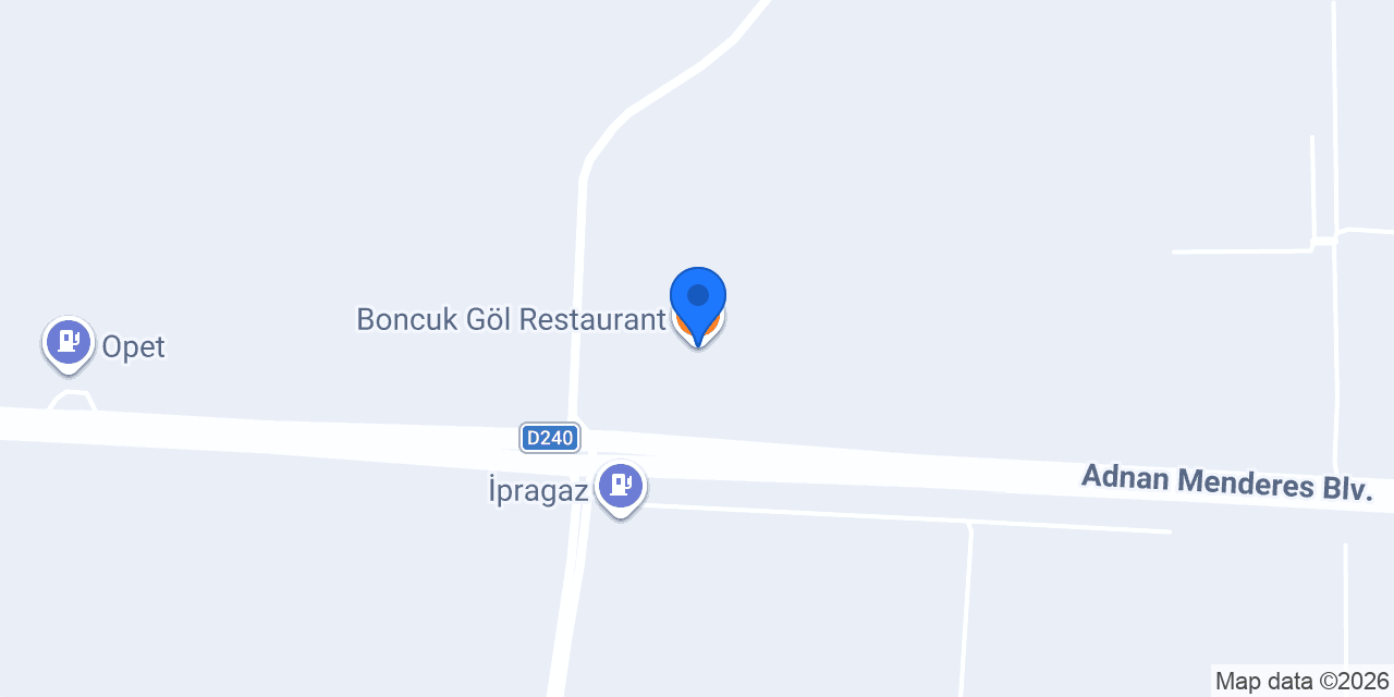 Boncuk Göl Restaurant konumu