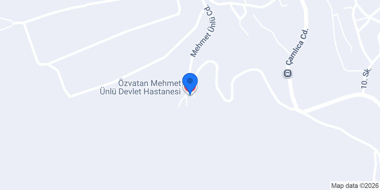 Özvatan Mehmet Ünlü Devlet Hastanesi konumu