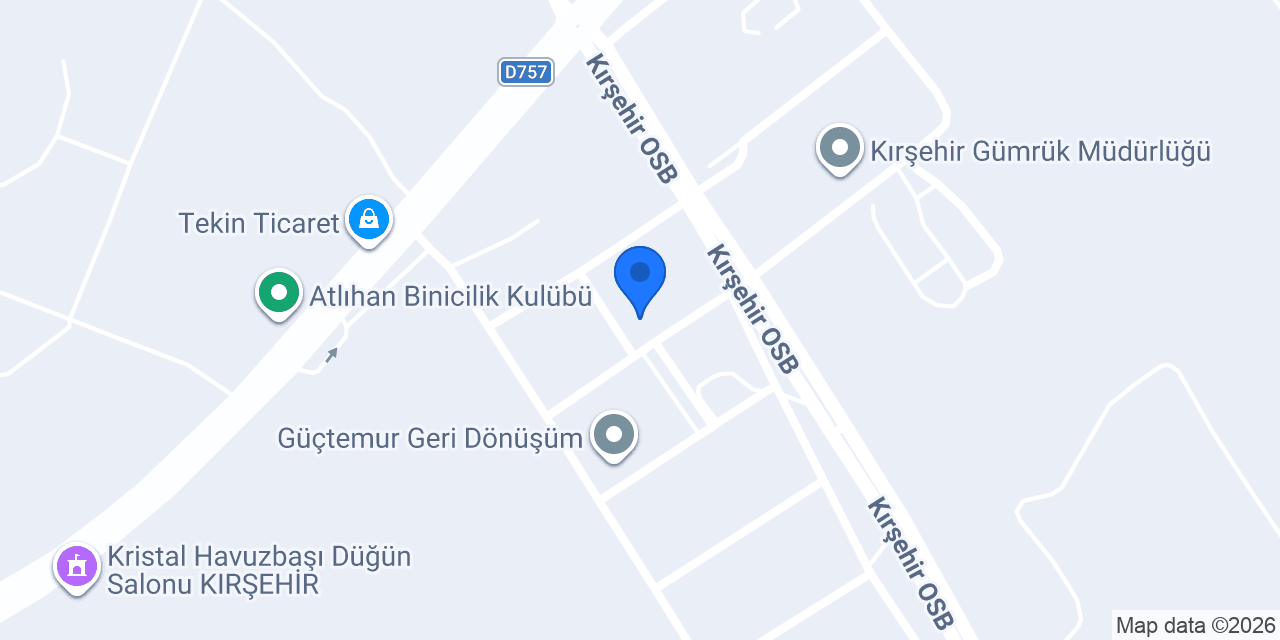 KIRŞEHİR KARO LTD ŞTİ konumu