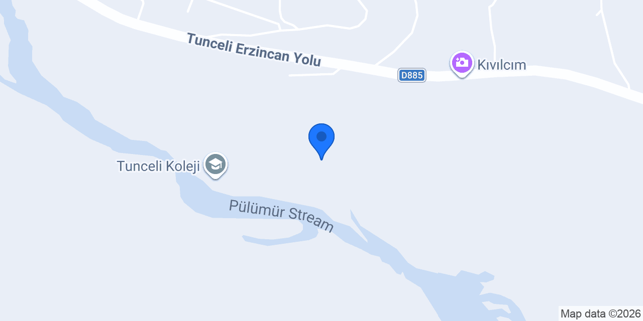 CAN MERMER TUNCELİ konumu
