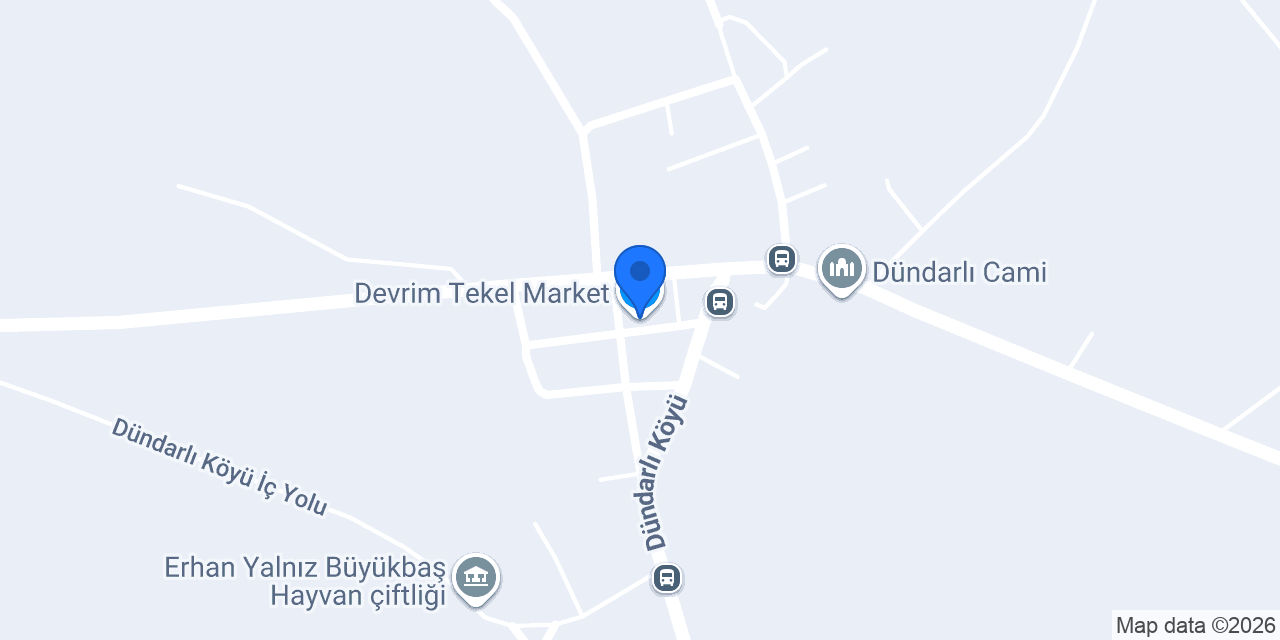 Devrim Tekel Market konumu