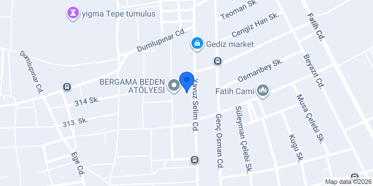 BAHADIR UNLU MAMÜLLERİ konumu