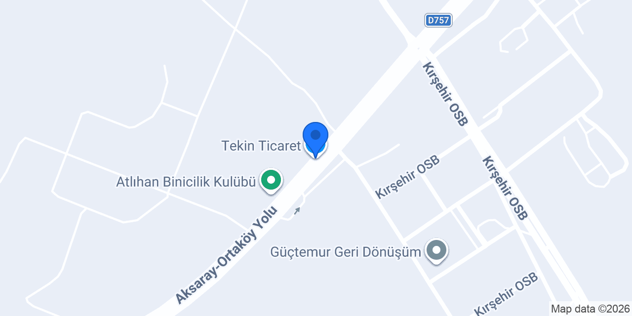 Tekin Ticaret konumu