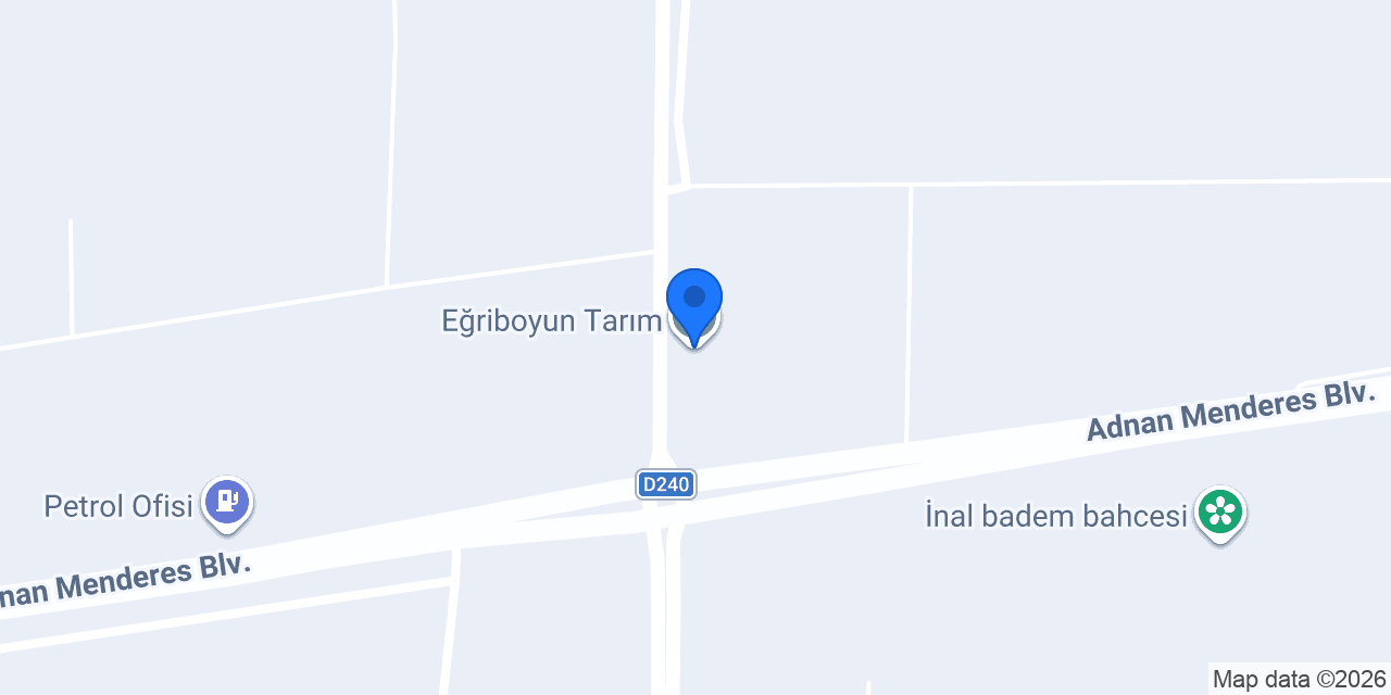 Eğriboyun Tarım konumu