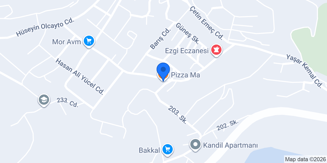 Pizza Ma konumu