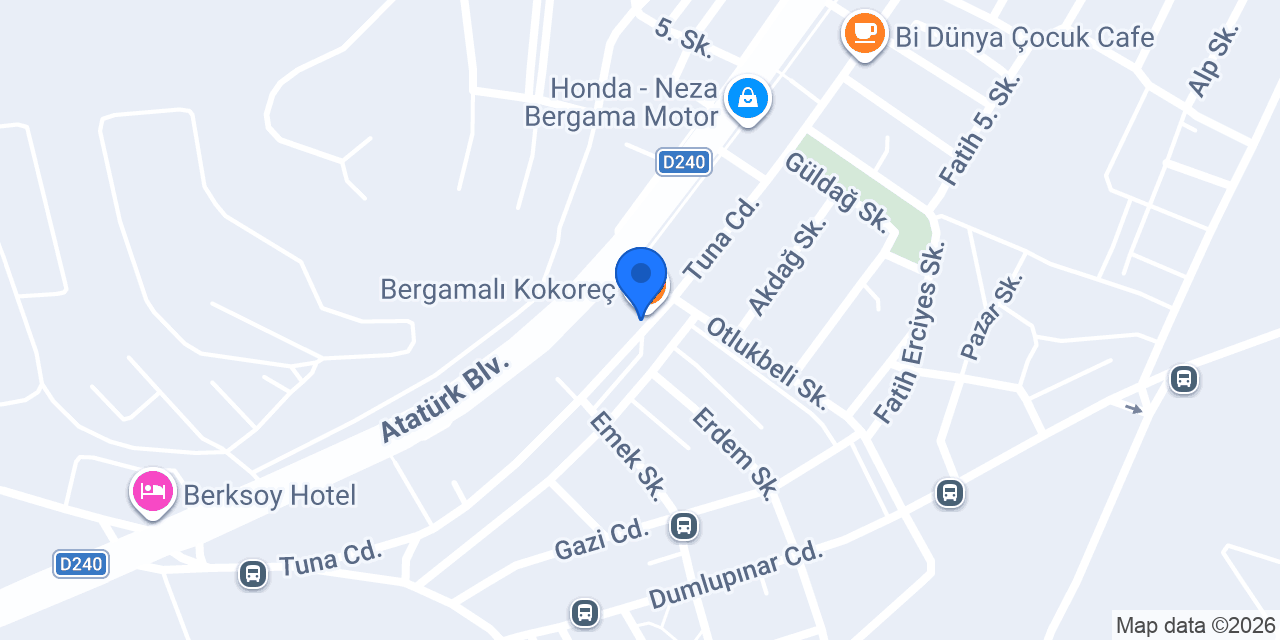 JET Kasap konumu
