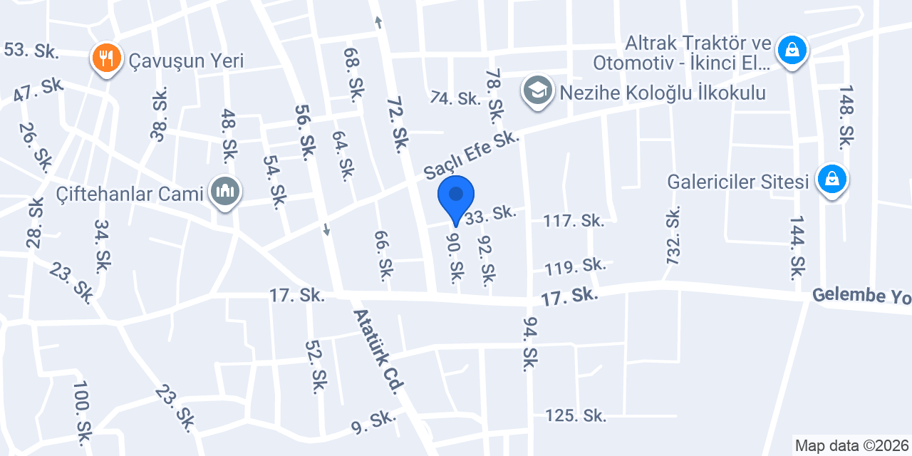 Birey Tur Kırkağaç konumu