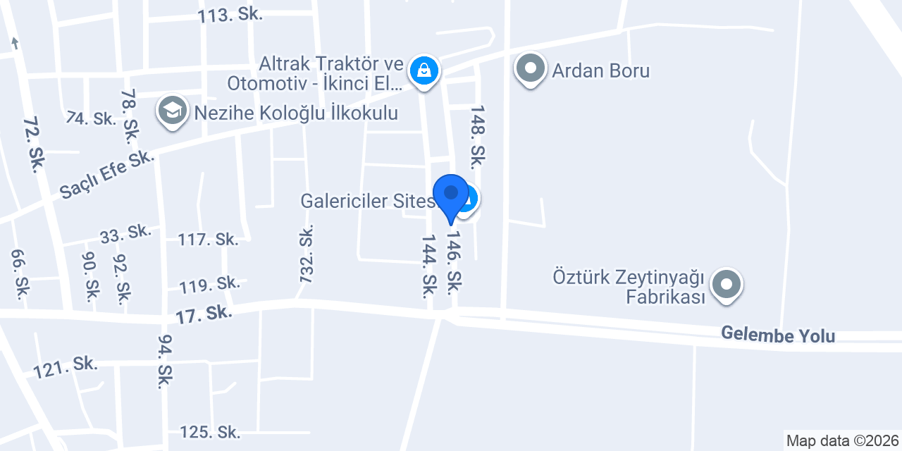 Tezcan Galeri konumu