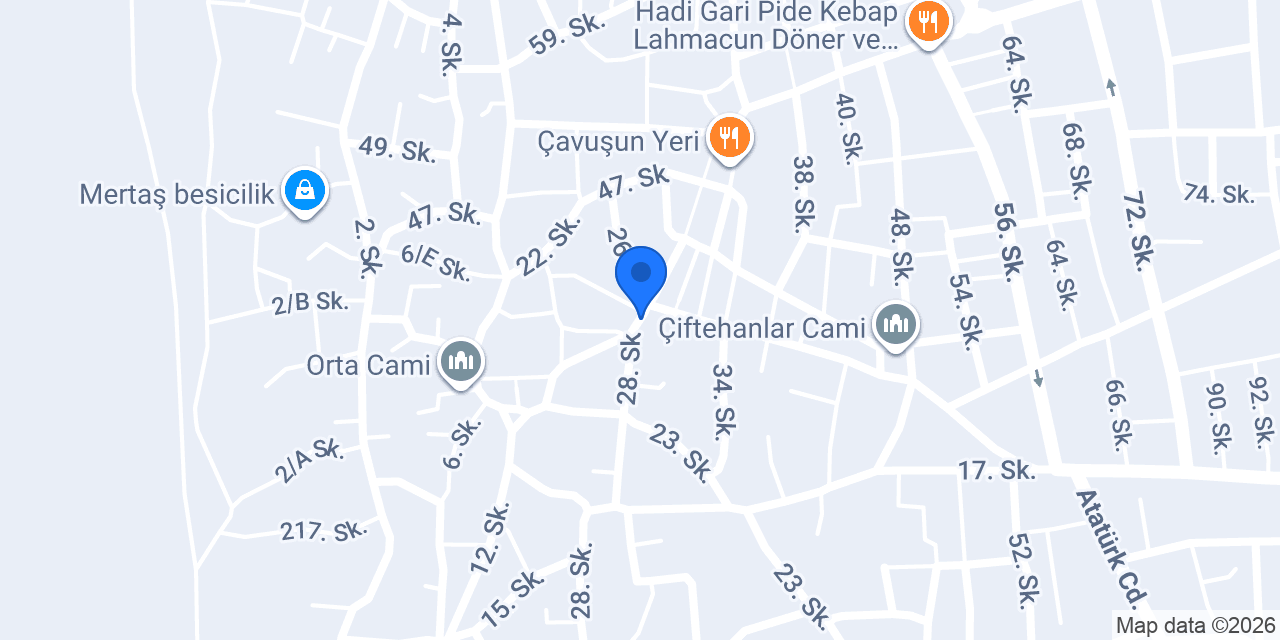Orman Market konumu