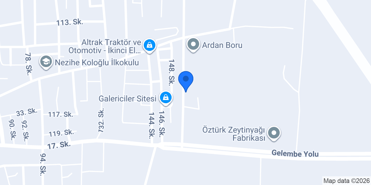 Evran Tarım konumu