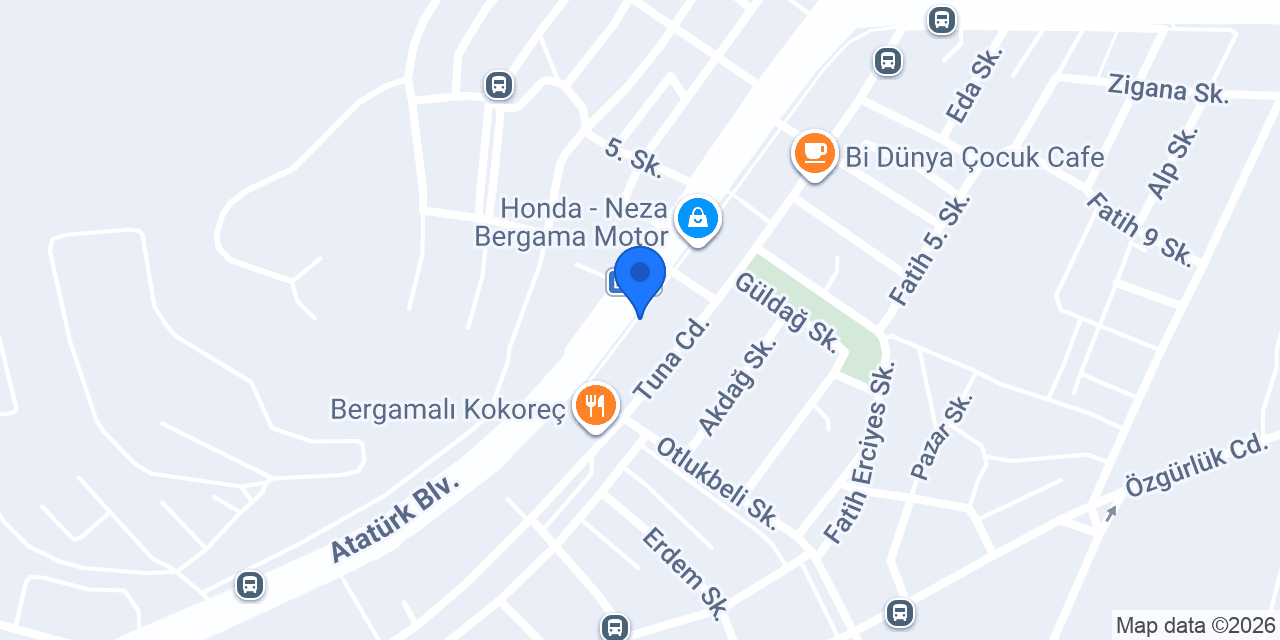 Bergama Dans Atölyesi konumu