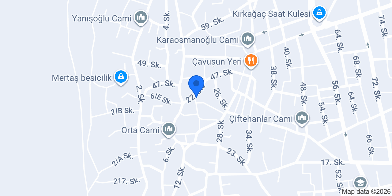 OZAN ANTİK konumu