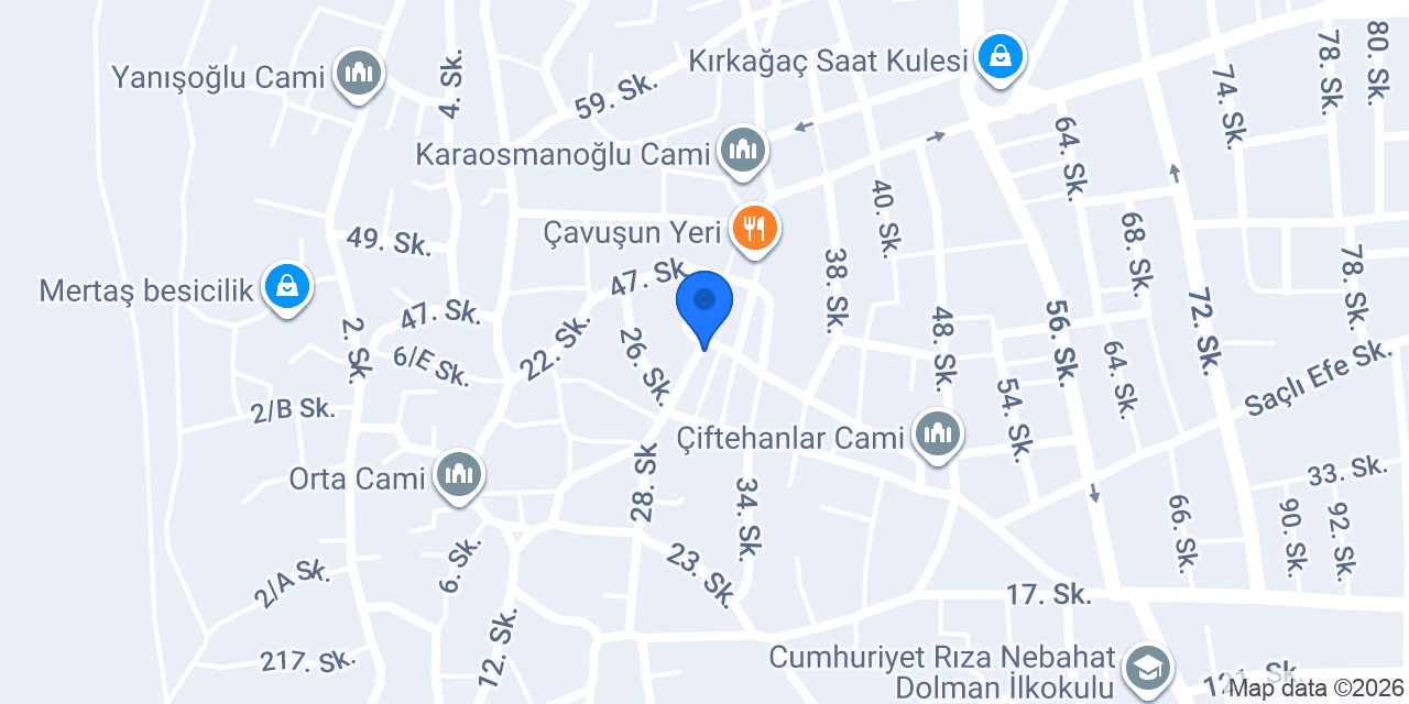 Şen Lokantası konumu