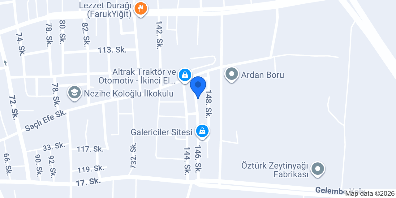 KOBAK MOTORLU ARAÇLAR konumu
