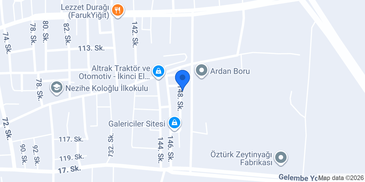Kıyıcılar Otomotiv konumu