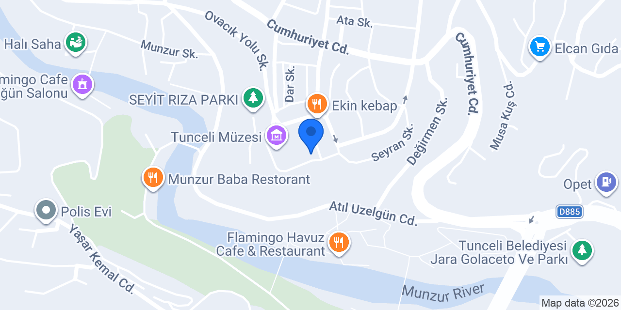 Komagene Etsiz Çiğ Köfte konumu