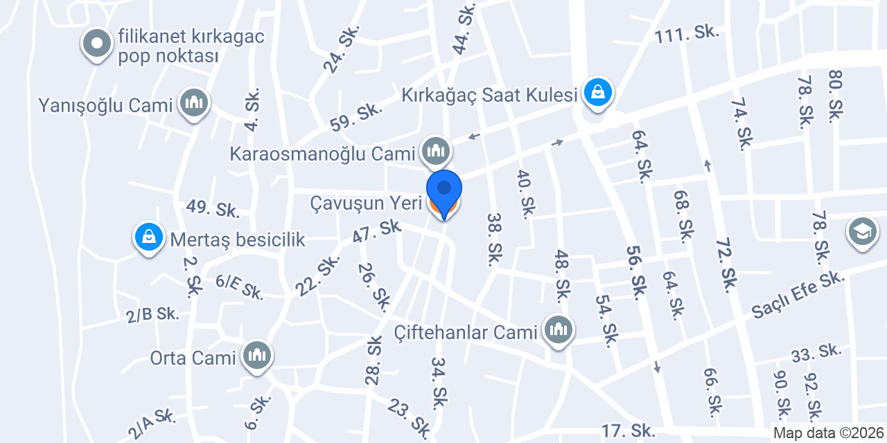Çavuşun Yeri konumu