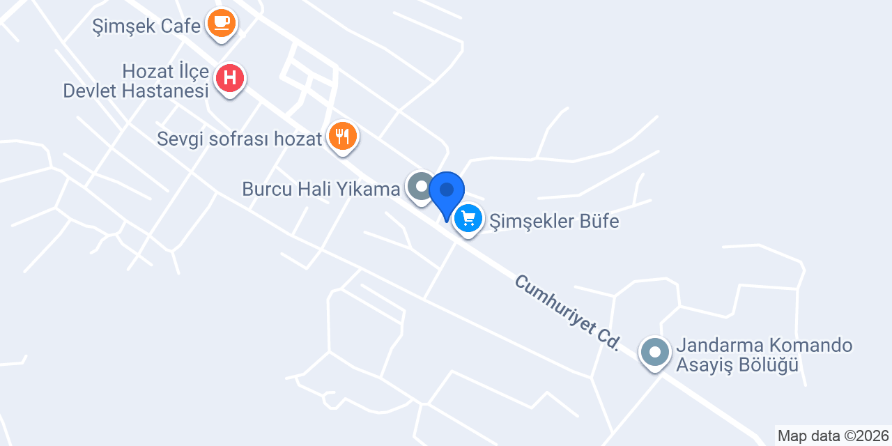 Hozat Noterligi konumu