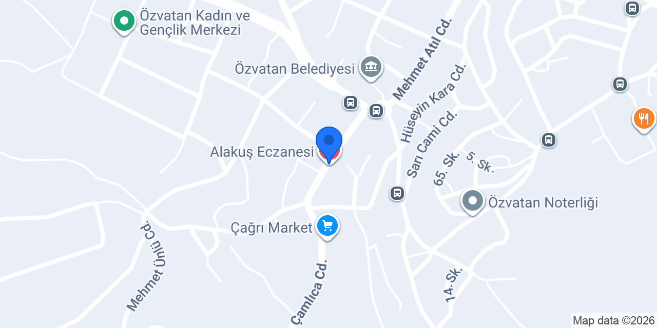 Alakuş Eczanesi konumu