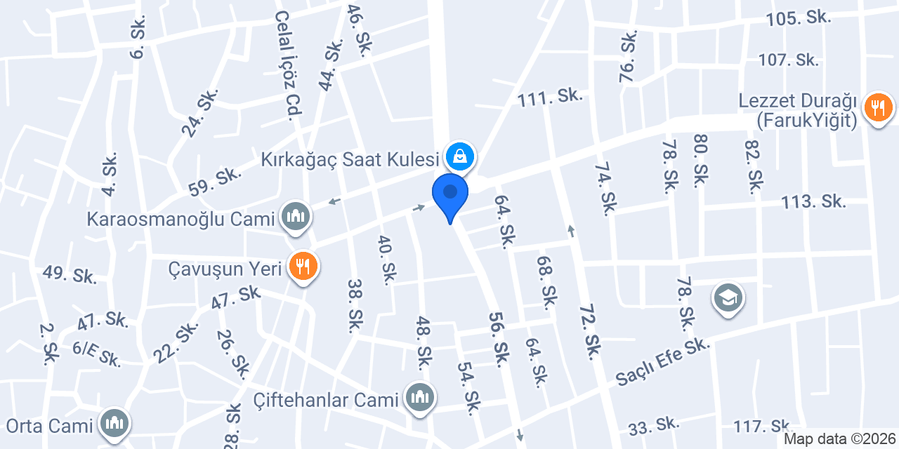 Lastiğim - Önel Ticaret konumu