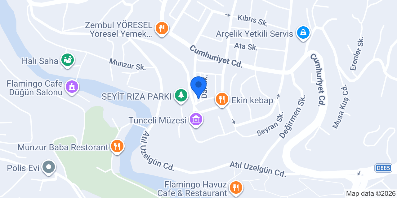 Vodafone Cep Merkezi konumu