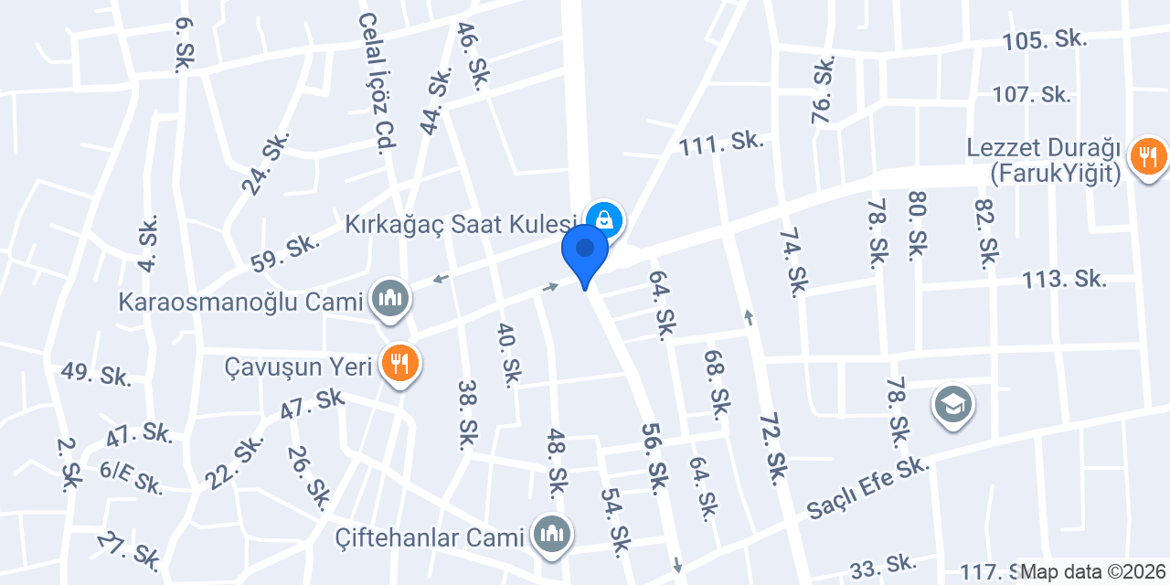 Güner aparatif konumu