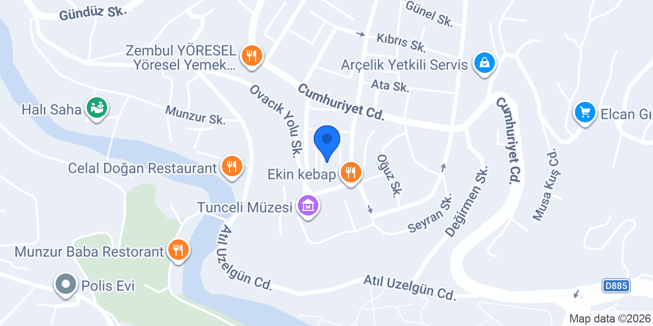 Duo Tırs'ın Yeri konumu