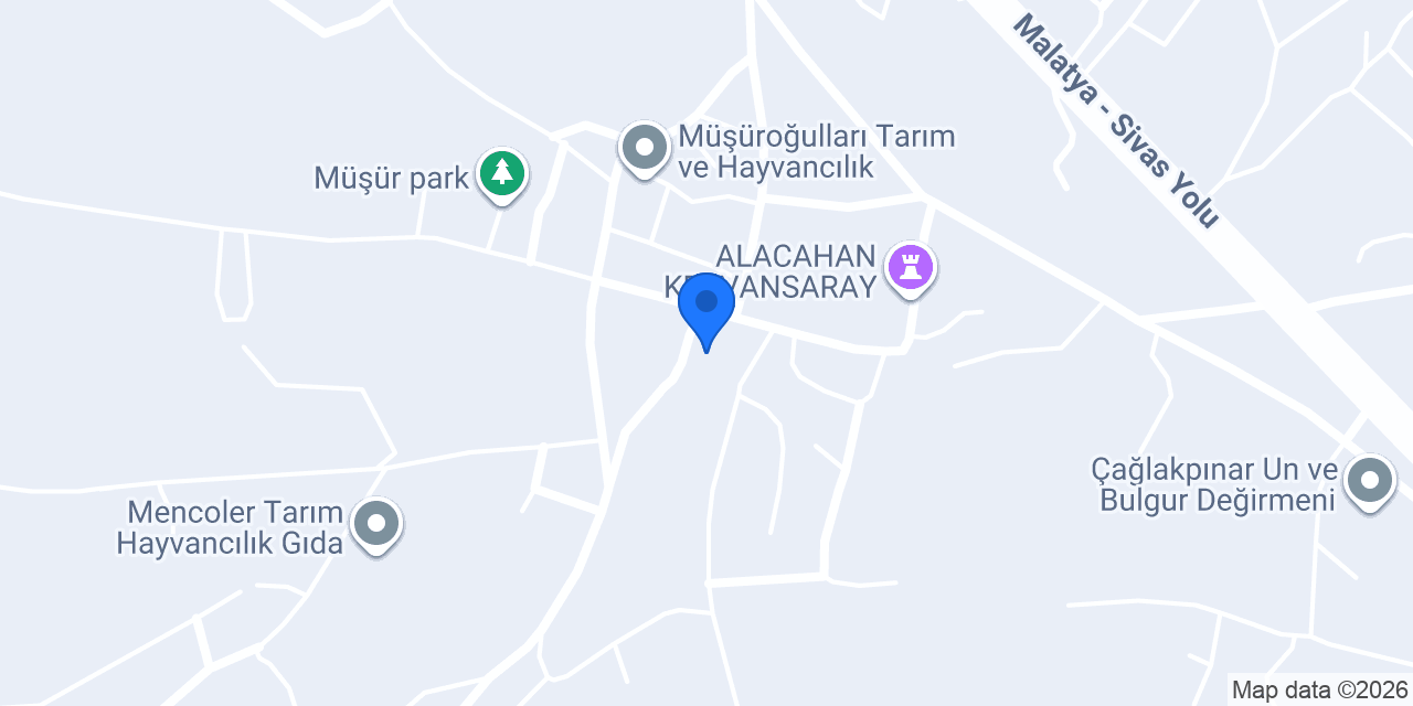Alacahan Aile Sağlık Merkezi konumu
