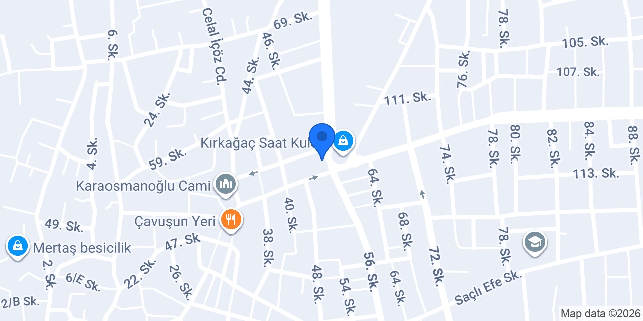 Taksi Durağı konumu