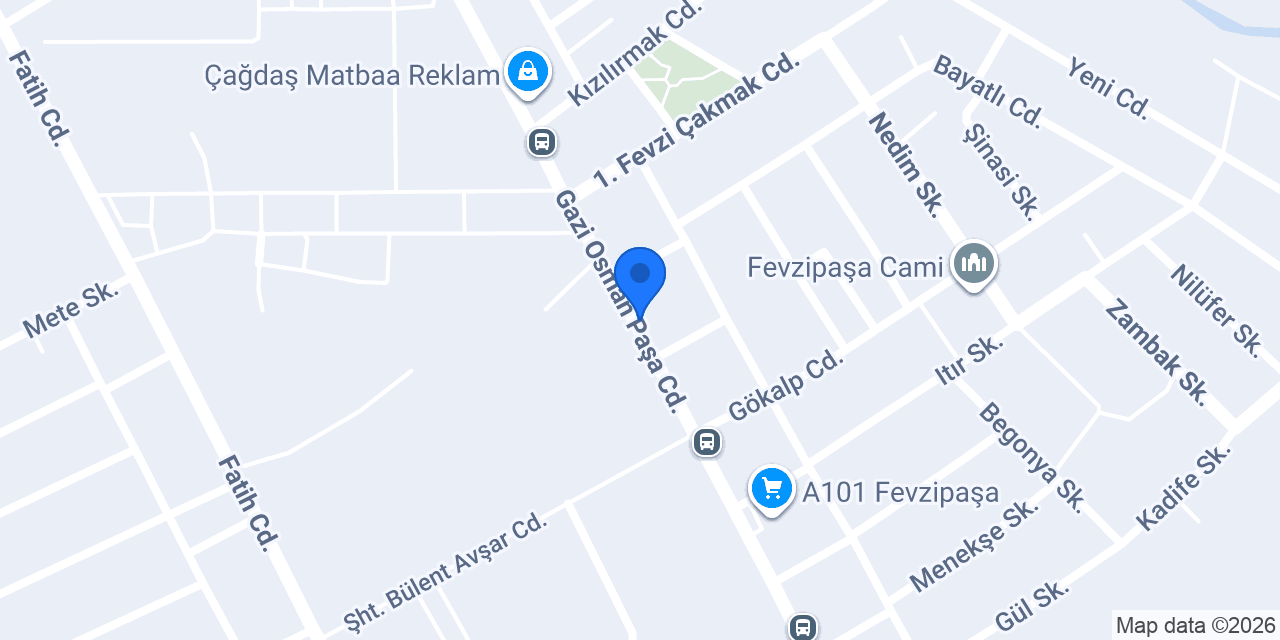 YNR MOBİLYA DEKORASYON konumu