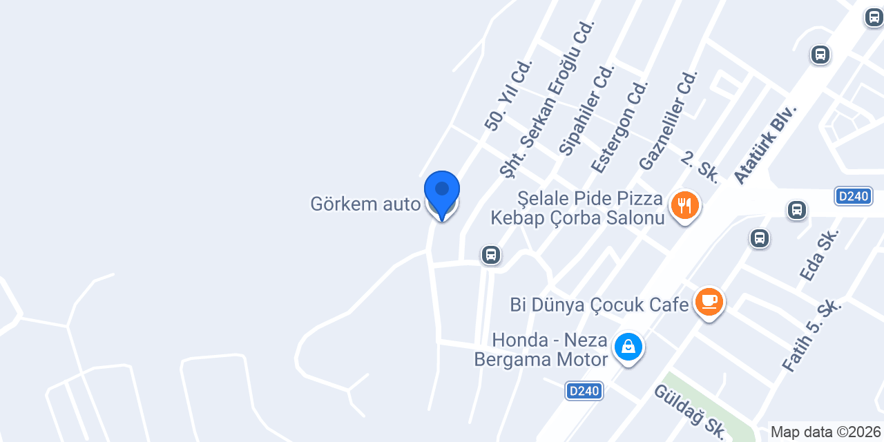 Görkem auto konumu