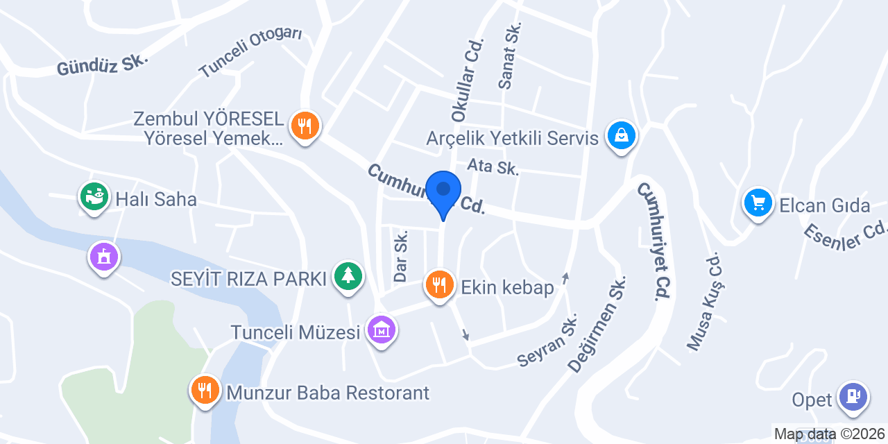 Ziraat Bankası konumu
