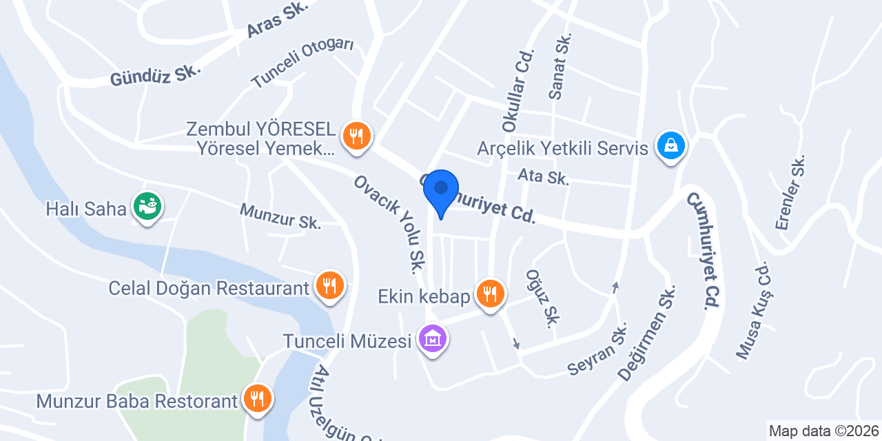 Birtat Kebap Salonu konumu