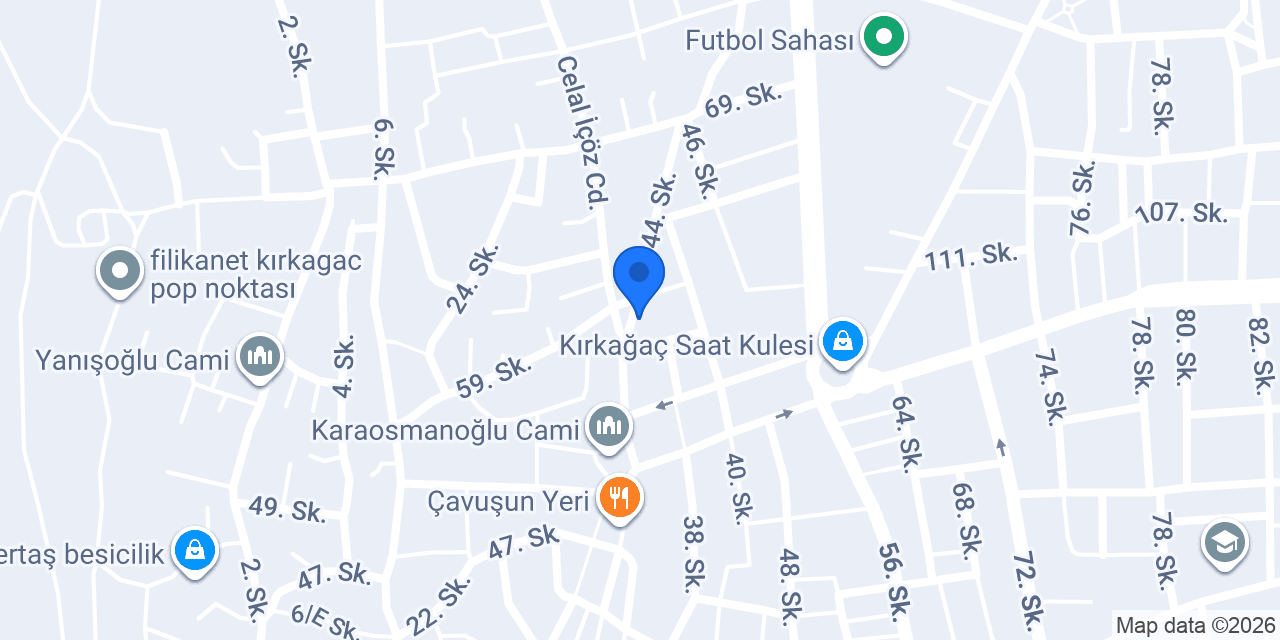Demka Kırağathanesi konumu