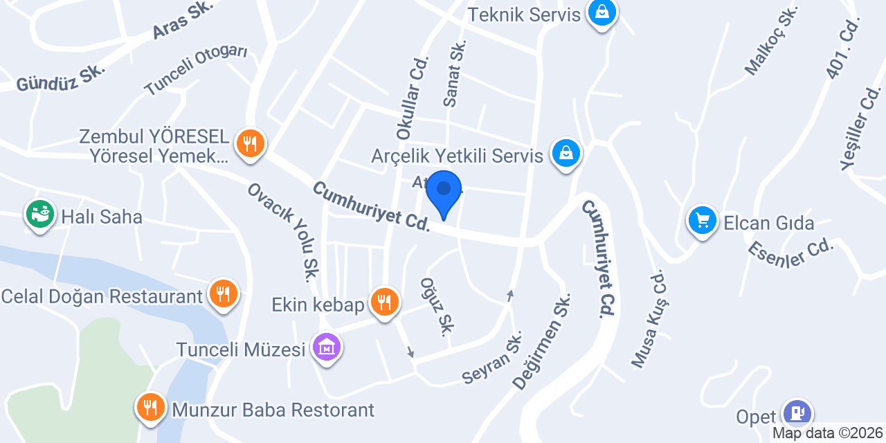 Lale Kebap konumu