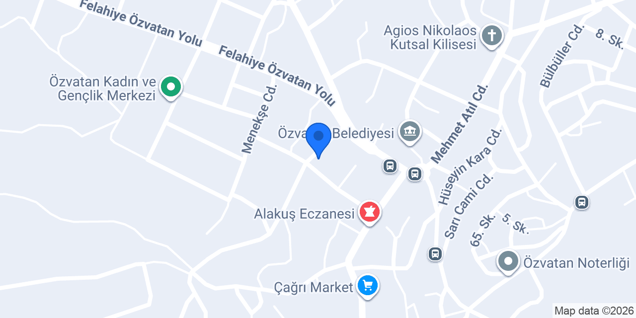 Osmanlı Halı Fabrika konumu