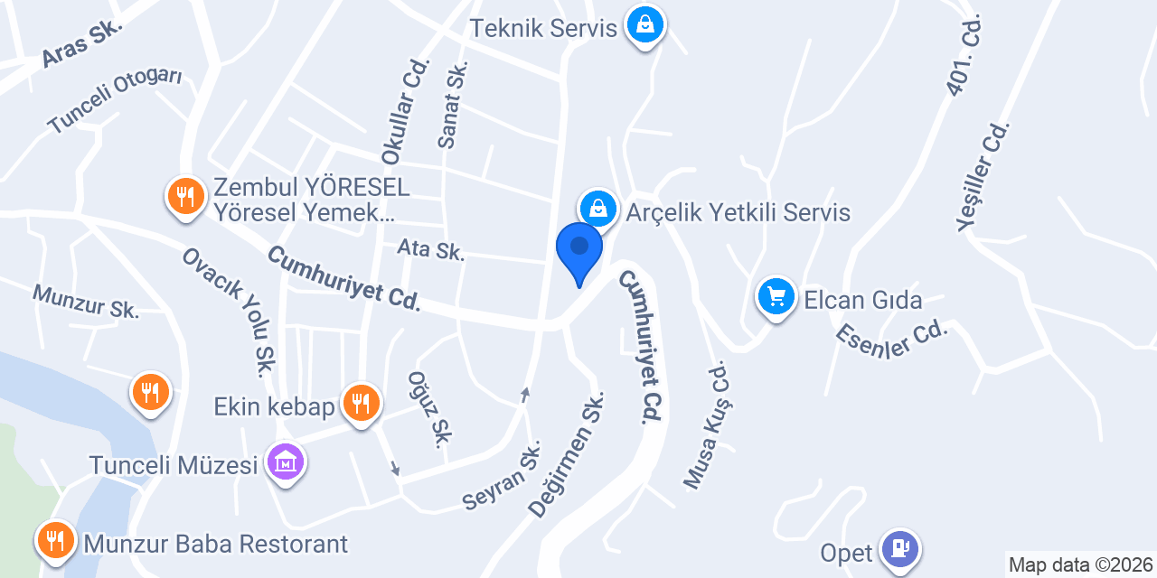 Gül Döşeme konumu