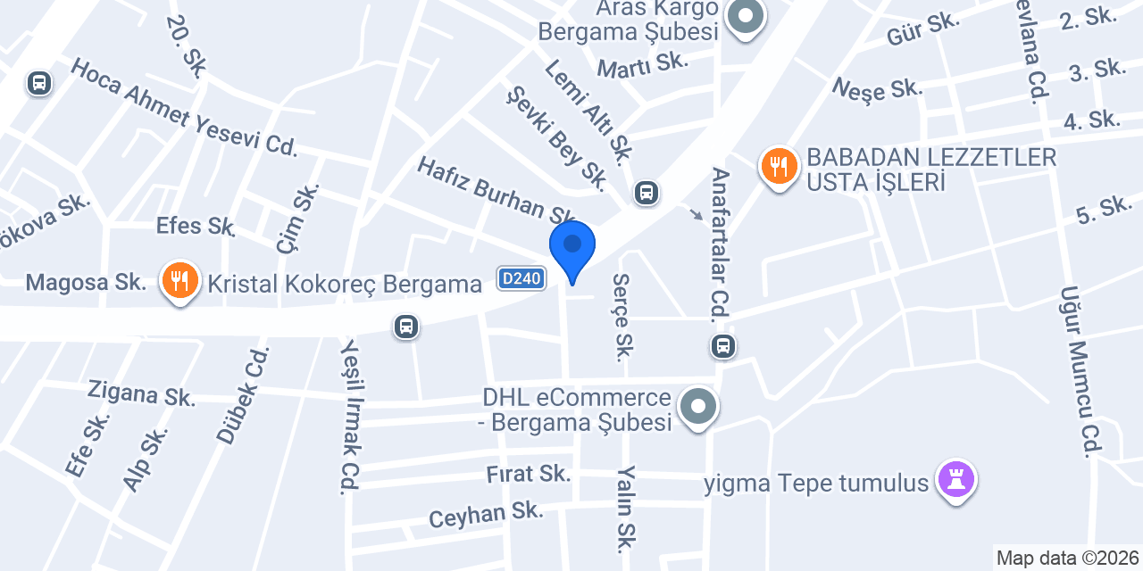 Algan Eğitim Kurumları konumu