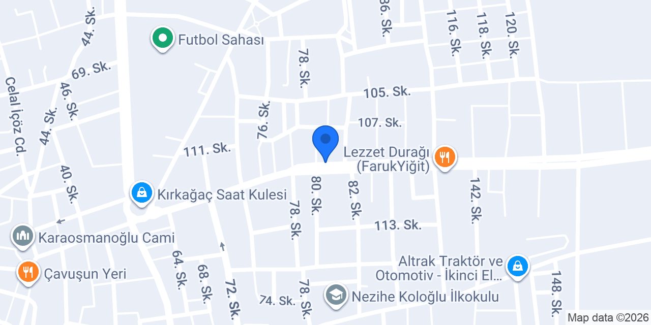 Yavuz Sıhhi Tesisat konumu