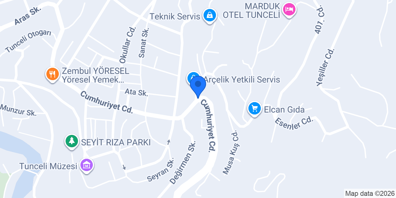 İsmet İnönü Ticaret Meslek Lisesi konumu