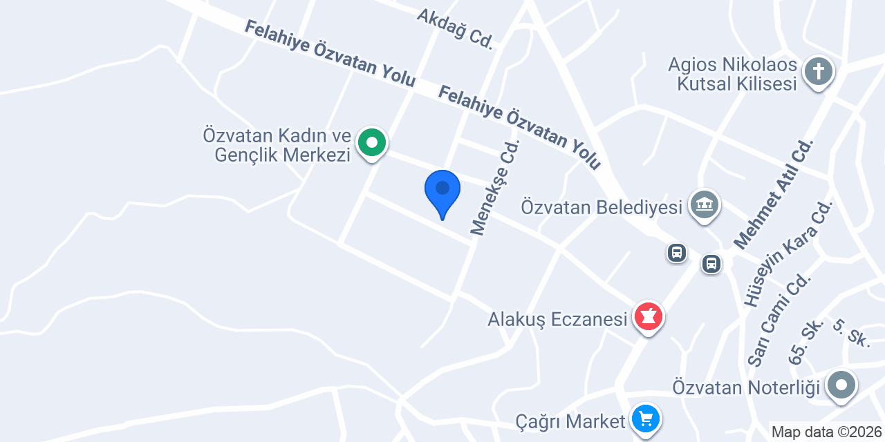 Atatürk Ortaokulu konumu