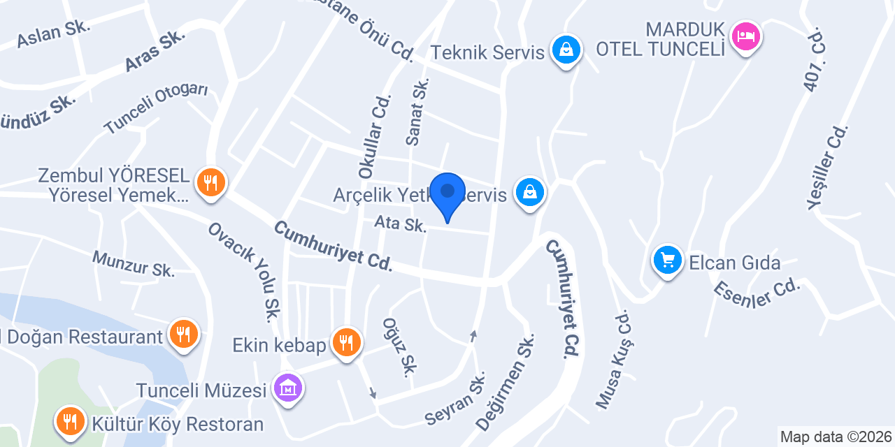 AVUKAT ELİF ÖZER konumu