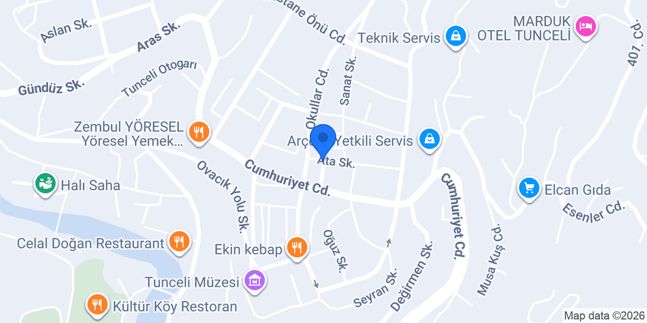 Barış Taksi konumu