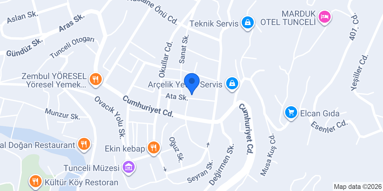 Av. Özgür Ulaş Kaplan konumu